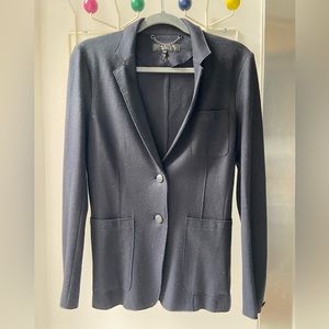 100% Wool Navy blazer. Lightly worn.